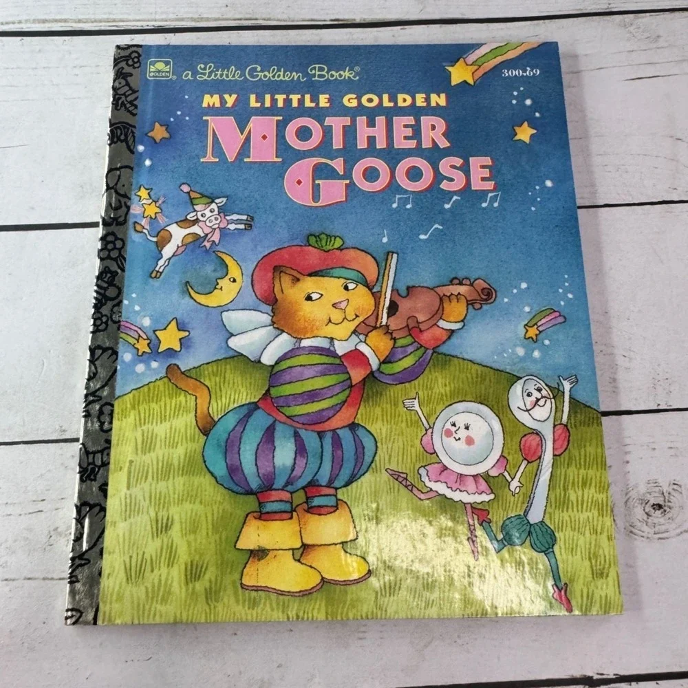 Little Golden Books Lot of 8 Like New Tootle Mother Goose Frosty Santa Christmas